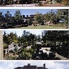 Sunriver Lodge- Sunriver, Or. Collage of main lodge landscape  renewal.
